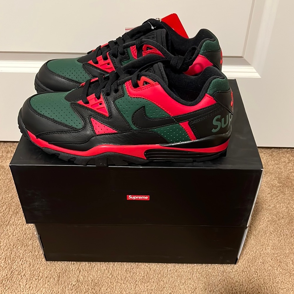 New Nike Air Cross Trainer 3 Low x Supreme Black